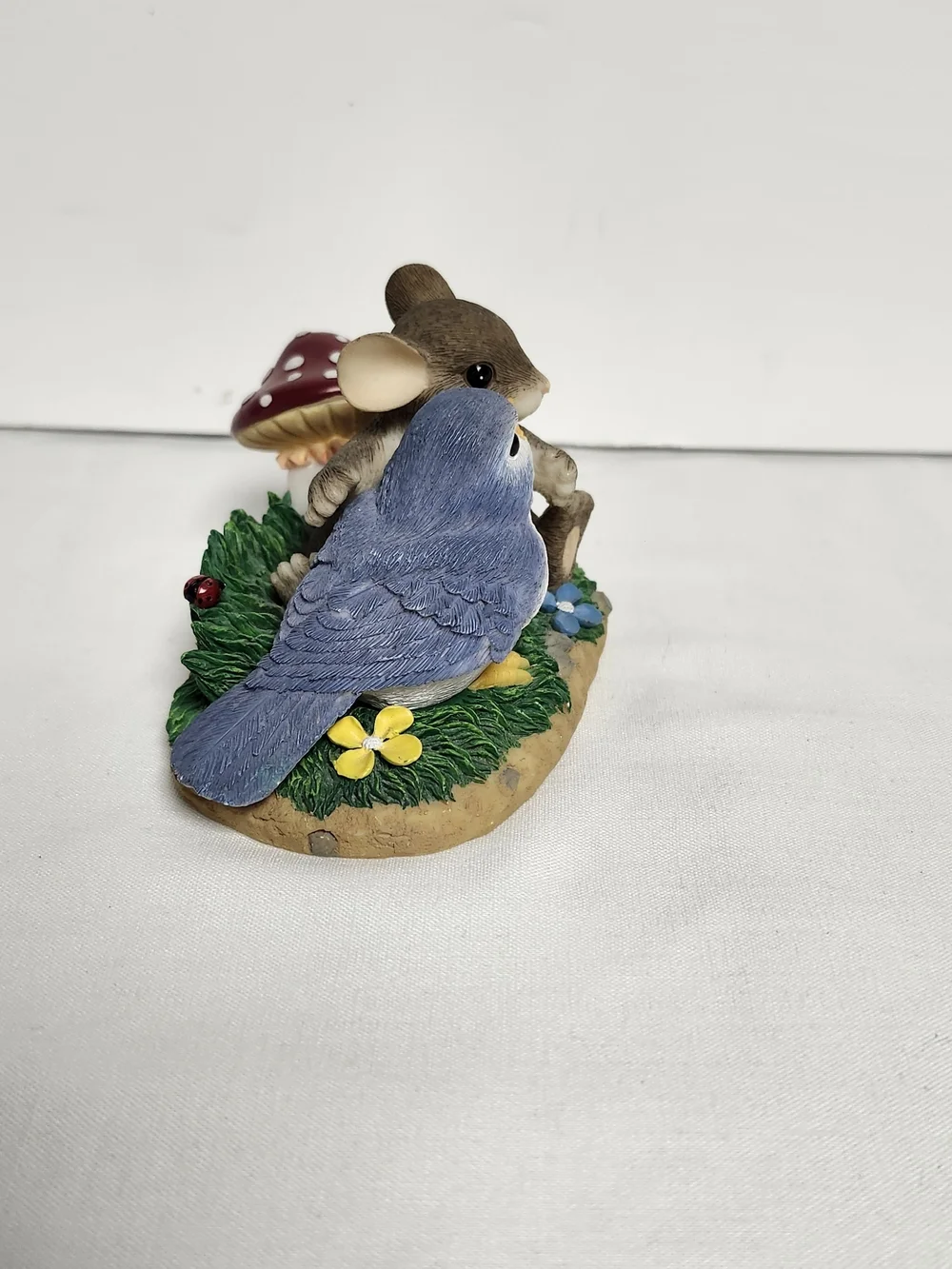 Bluebird & Mouse Fitz & Floyd Charming Tails 